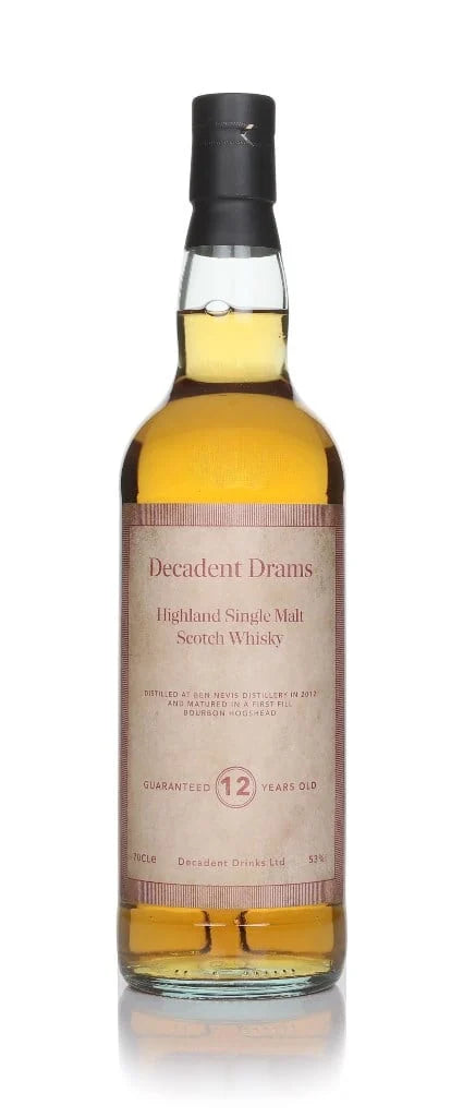 Ben Nevis 12 Year Old 2012 (2025 release) - Decadent Drams (Decadent Drinks) Single Malt Scotch Whisky | 700ML at CaskCartel.com
