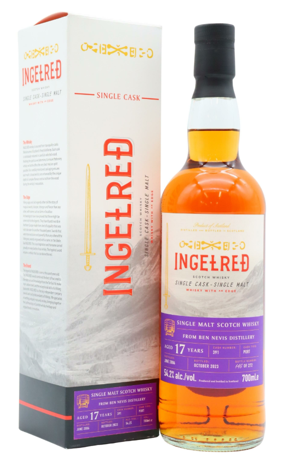 Ben Nevis Ingelred Single Cask #391 - 17 Year Old 2006 Vintage Single Malt Scotch Whisky | 700ML at CaskCartel.com