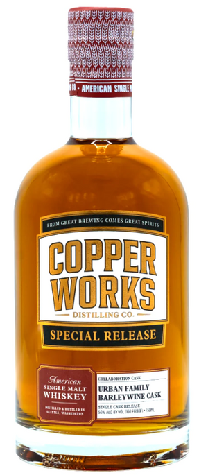 Copperworks Barleywine Cask American Single Malt Whisky at CaskCartel.com