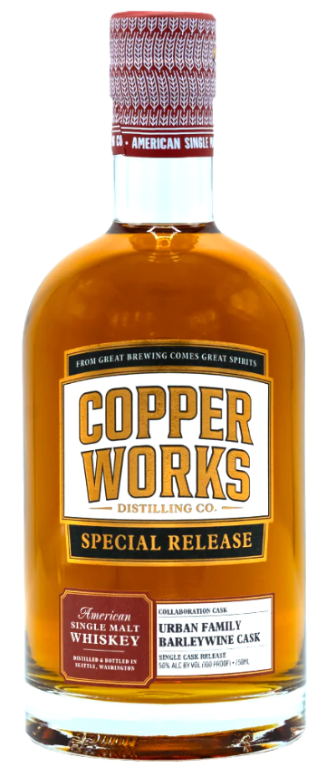 Copperworks Barleywine Cask American Single Malt Whisky