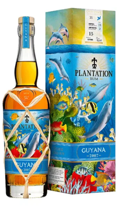 Plantation Guyana 2007 15 Year Old Vintage Collection Rum at CaskCartel.com