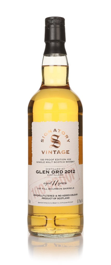 Glen Ord 11 Year Old 2012 - 100 Proof Edition #22 (Signatory) Single Malt Scotch Whisky | 700ML at CaskCartel.com