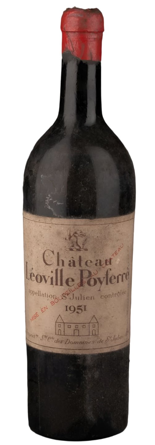 1951 | Château Léoville Poyferré | Saint-Julien at CaskCartel.com