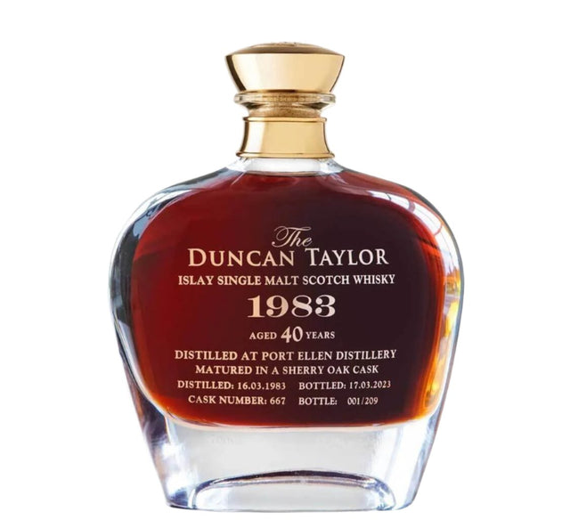 1983 Duncan Taylor Port Ellen 40 Year Old Islay Single Malt Scotch Whiskey at CaskCartel.com