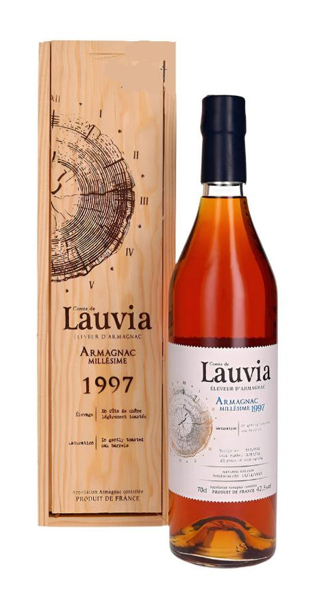 1997 Comte de Lauvia Vintage 23 Year Old Armagnac | 700ML at CaskCartel.com