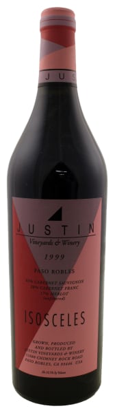 1999 | Justin Vineyards & Winery | Isosceles at CaskCartel.com