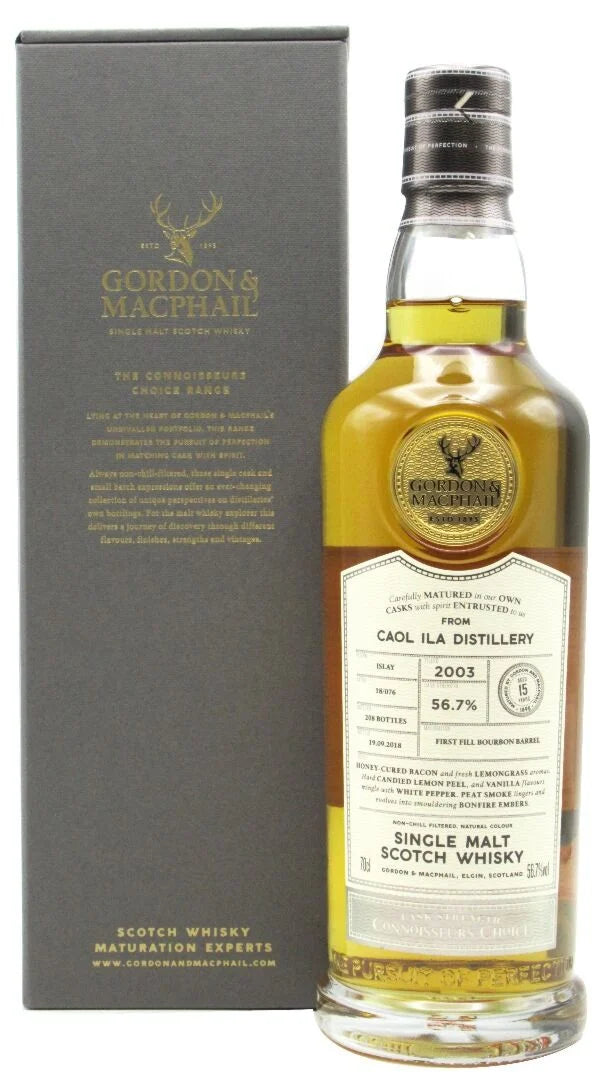 Caol Ila Connoisseurs Choice Single Cask #18/076 2003 15 Year Old Scotch Whisky | 700ML at CaskCartel.com