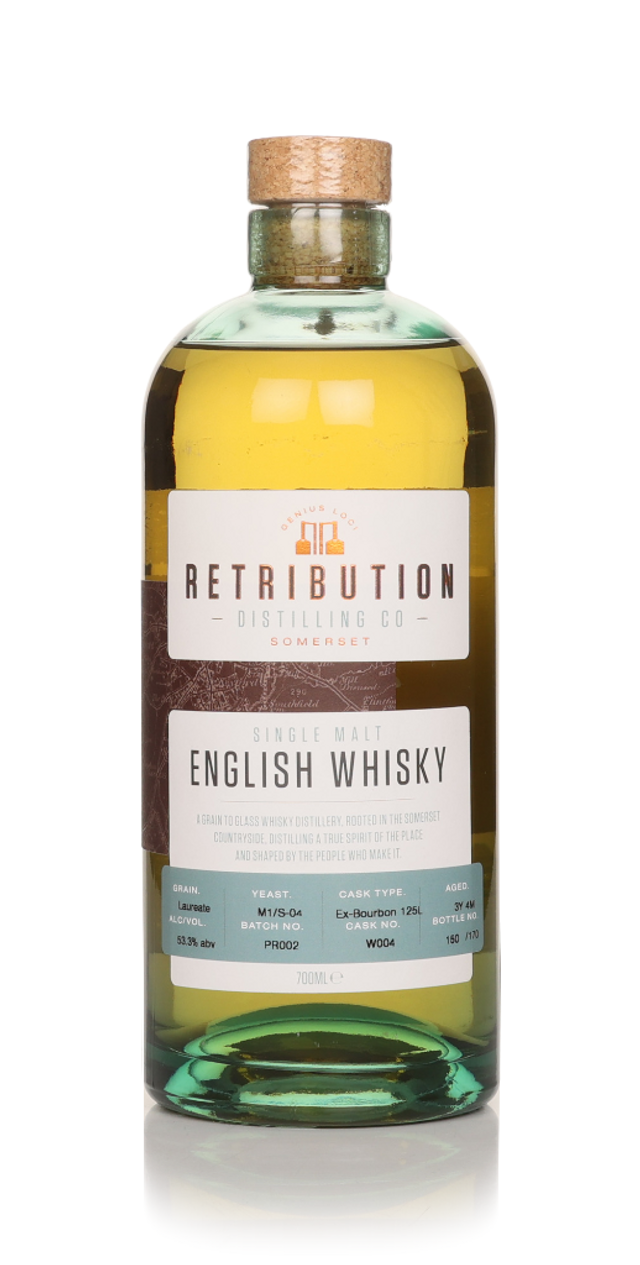 Retribution Single Malt English Whisky | 700ML at CaskCartel.com