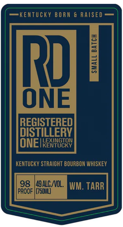 Wm. Tarr RD One Small Batch Kentucky Straight Bourbon Whiskey