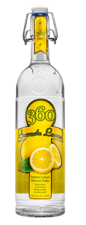 360 Sorrento Lemon Flavored Vodka at CaskCartel.com