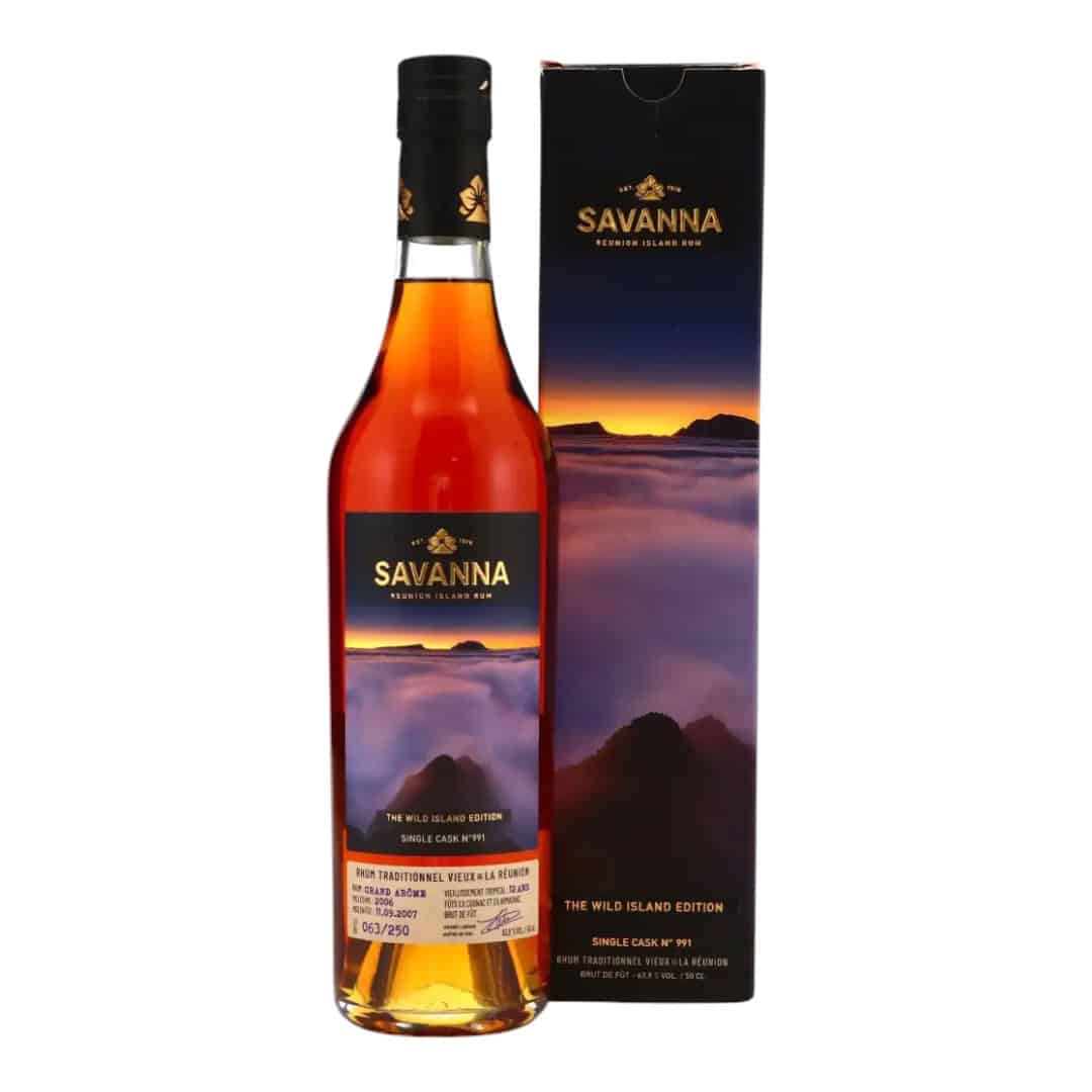 Savanna Wild Island Edition Piton des Neiges 2007 12 Year Old Fut #991 Rum | 500ML at CaskCartel.com