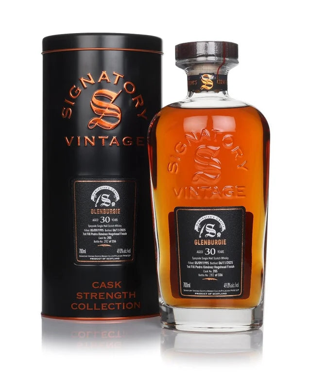 Glenburgie 30 Year Old 1995 Cask #205 - Cask Strength Collection (Signatory) Single Malt Scotch Whisky | 700ML at CaskCartel.com