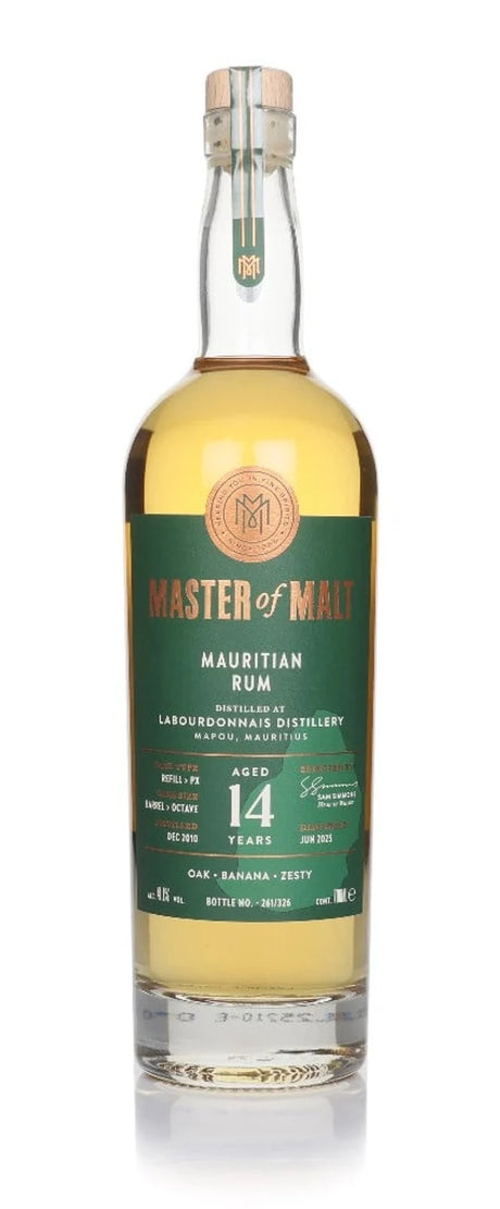 Labourdonnais 14 Year Old 2010 (Master of Malt) Rum | 700ML at CaskCartel.com