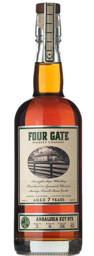 Four Gate 7 Year Old Andalusia Key Rye Whisky at CaskCartel.com