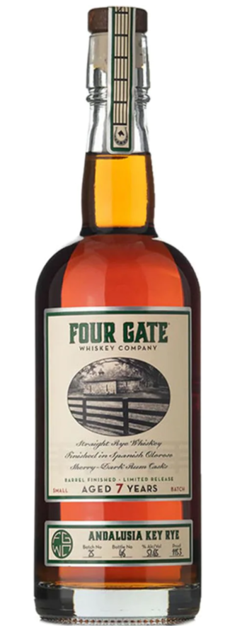 Four Gate 7 Year Old Andalusia Key Rye Whisky