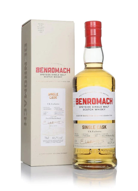 Benromach 10 Year Old 2013 Cask #832 - First Fill Bourbon Barrel Single Malt Scotch Whisky | 700ML at CaskCartel.com