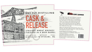 Dry Fly Cask & Release Finished in a Fort George Beer Barrel Straight Bourbon Whisky at CaskCartel.com