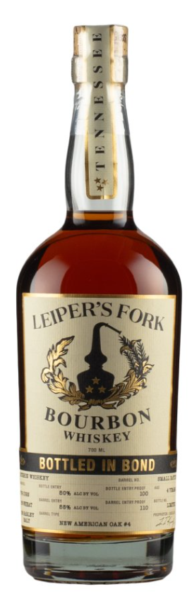 Leiper`s Fork Bottled in Bond Bourbon Whisky | 700ML at CaskCartel.com