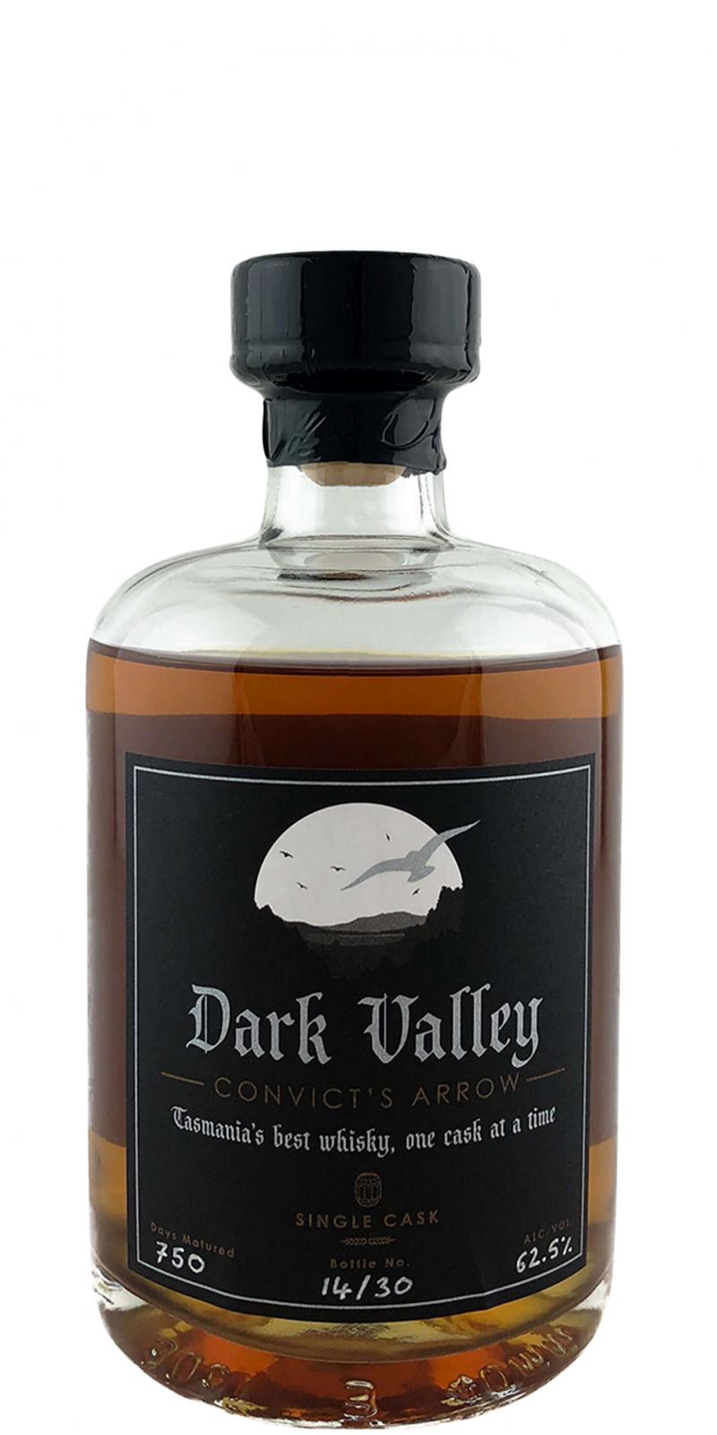 Dark Valley Convict’s Arrow DVW Single Cask Single Malt Whisky | 500ML at CaskCartel.com