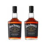 Jack Daniels | 10 & 12 Year Old | Tennessee Whiskey | (2) Bottle Bundle at CaskCartel.com