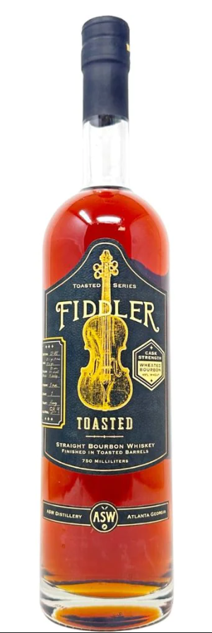 Fiddler Toasted Bourbon bottle