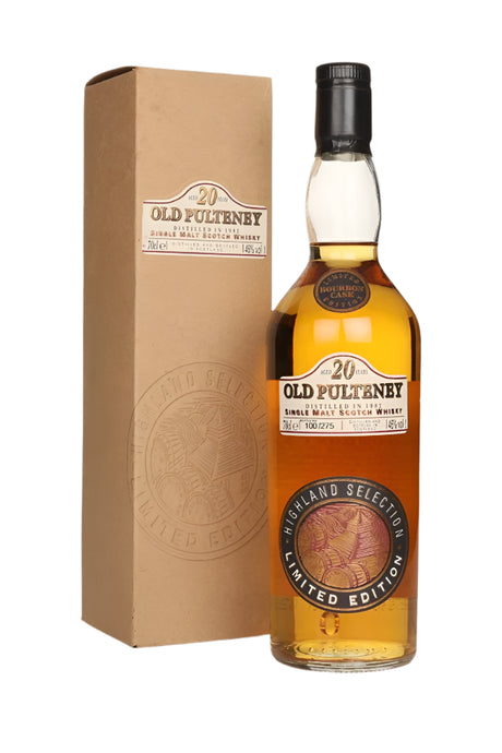 Old Pulteney 20 Year Old 1982 Bourbon Cask Single Malt Scotch Whisky | 700ML at CaskCartel.com