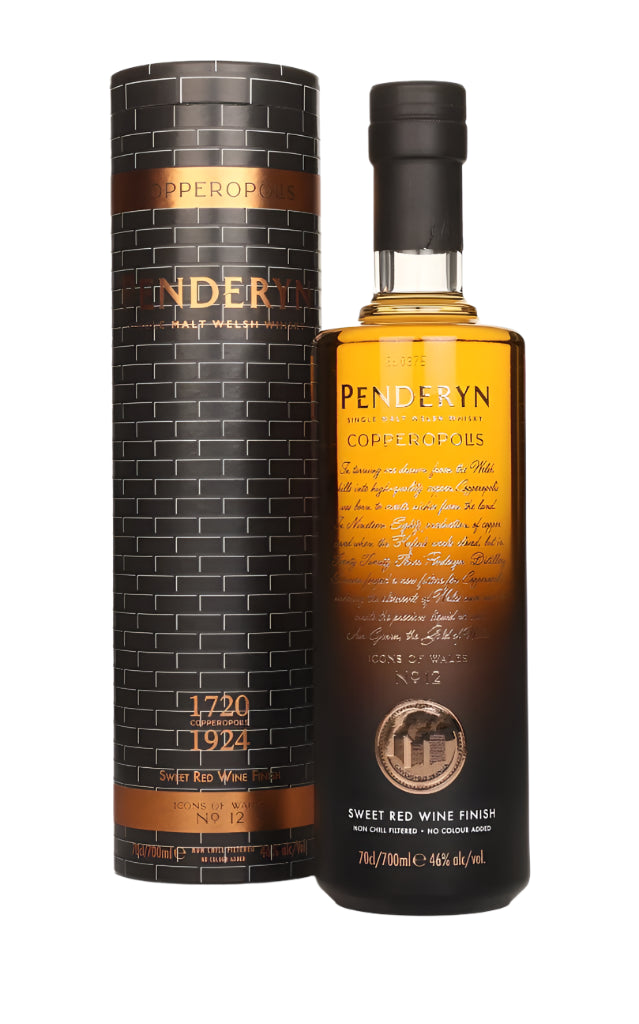 Penderyn Copperopolis (Icons of Wales) Single Malt Welsh Whisky | 700ML at CaskCartel.com