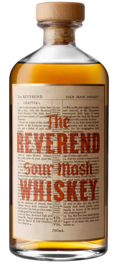 The Reverend Sour Mash Whisky