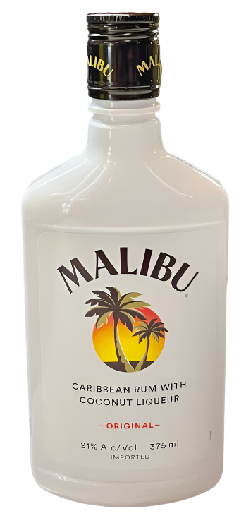 Malibu Caribbean Rum With Coconut Liqueur | 375ML at CaskCartel.com
