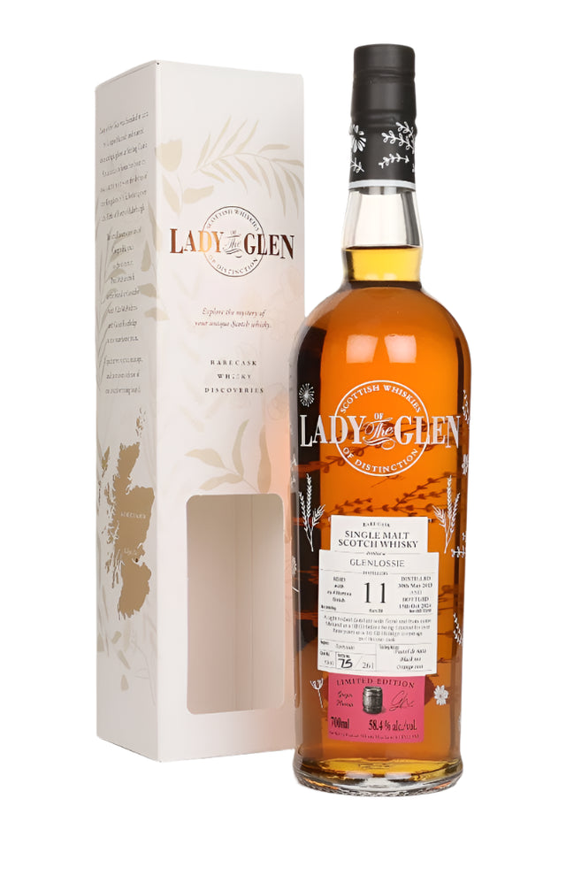 Glenlossie 11 Year Old 2013 Cask #5306 - Lady of the Glen (Hannah Whisky Merchants) Single Malt Scotch Whisky | 700ML at CaskCartel.com