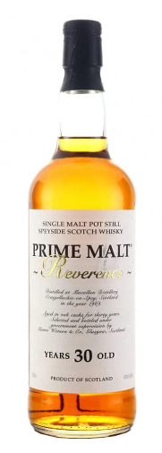 1969 Macallan Prime Malt Reverence 30 Year Old Single Malt Scotch Whiskey