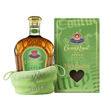 Crown Royal Apple X Juicy Couture Flavored Blended Canadian Whisky at CaskCartel.com