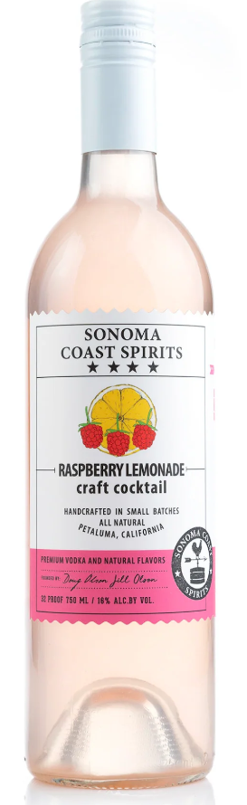 Sonoma Coast Spirits Raspberry Lemonade Craft Cocktail at CaskCartel.com
