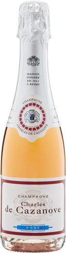 Champagne Charles de Cazanove | Tradition Brut Rose (Half Bottle) - NV at CaskCartel.com