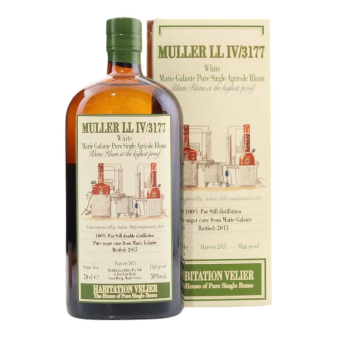 Habitation Velier Muller White LL IV/3177 Marie Galante Rum | 700ML at CaskCartel.com