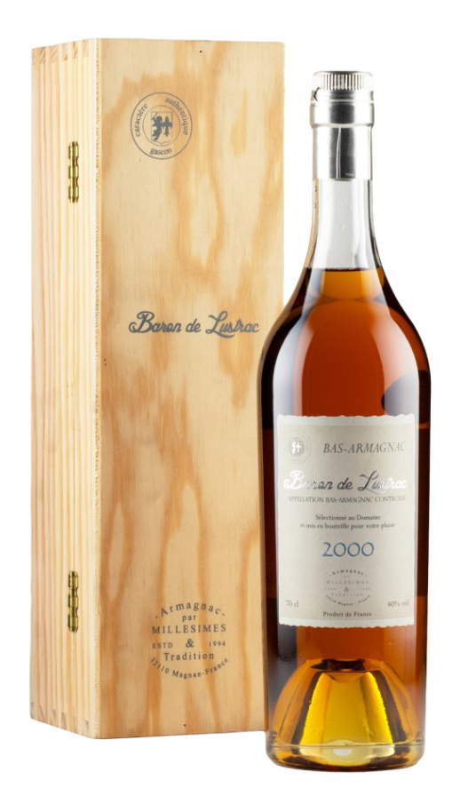 Baron de Lustrac Vintage 2000 Armagnac | 700ML at CaskCartel.com