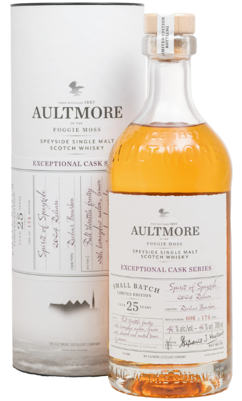 Aultmore 25 Year Old Rechar Cask 2024 Spirit of Speyside