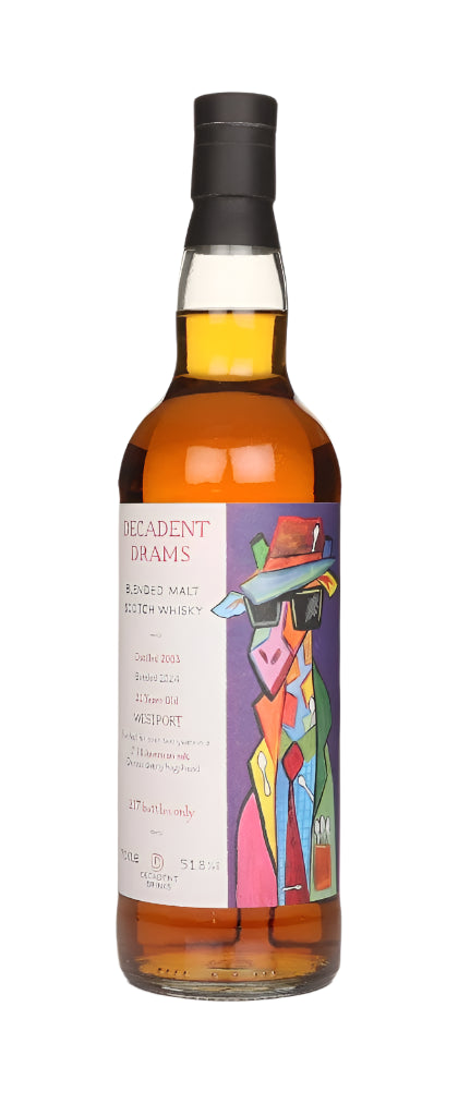 Westport 21 Year Old 2003 - Decadent Drams (Decadent Drinks) Blended Malt Scotch Whisky | 700ML at CaskCartel.com