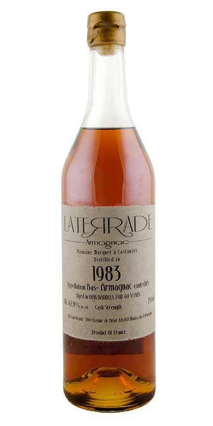 Laterrade Domaine de Marquet 1983 Armagnac at CaskCartel.com
