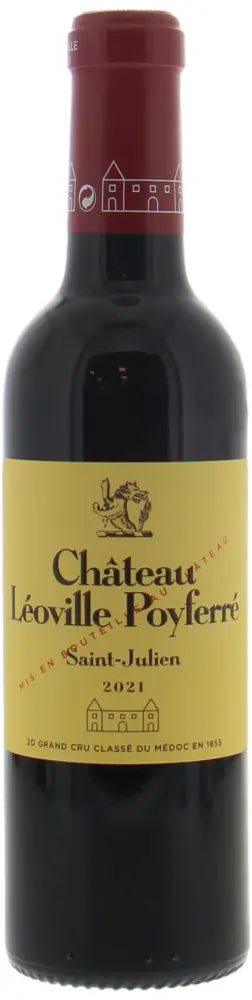 2021 | Chateau Leoville Poyferre | Saint-Julien (Half Bottle) at CaskCartel.com