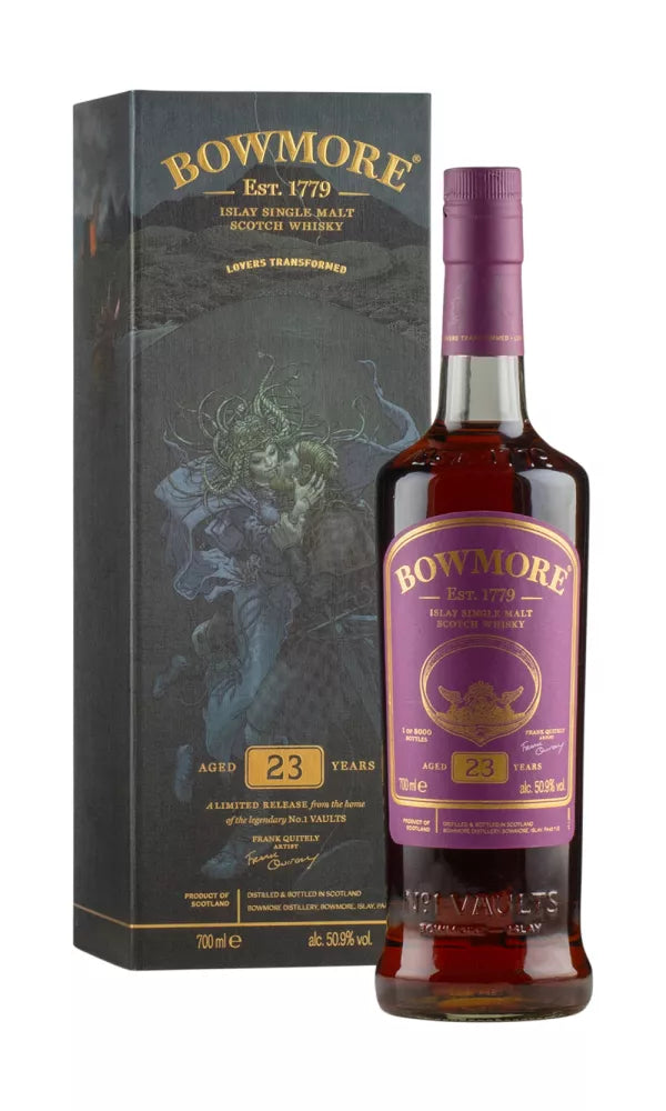 ボウモア 23 FRANK QUITELY Lovers Transformed BUY] Bowmore 23 Year Old Frank Quitely Lovers Transformed Single