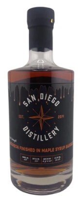 San Diego Distillery Sip Whiskey Maple Syrup Barrels Finish Bourbon Whiskey at CaskCartel.com