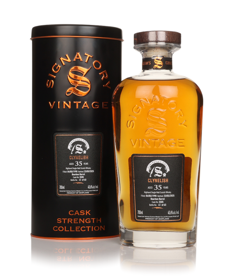 Clynelish 35 Year Old 1990 Cask #3505 - Cask Strength Collection (Signatory) Single Malt Scotch Whisky | 700ML at CaskCartel.com