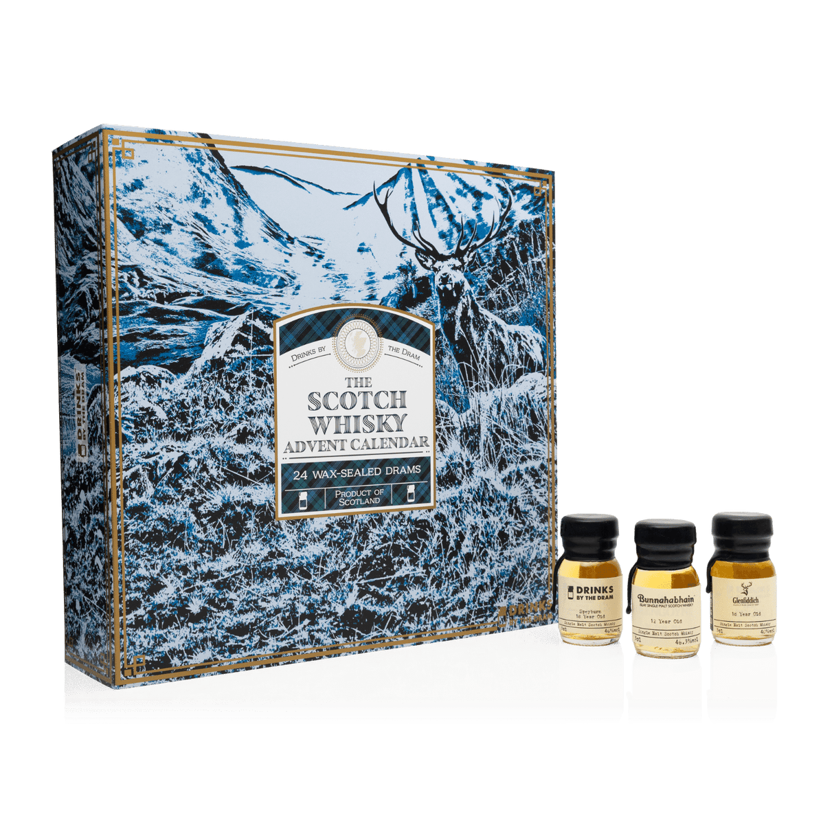 The Scotch Whisky Advent Calendar [White Christmas] | 24*30ML | By DRINKS BY THE DRAM at CaskCartel.com 