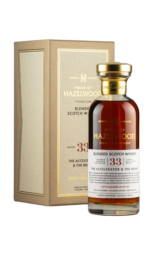 The Accelerator & the Brake 33 Year Old House of Hazelwood Legacy Collection | 700ML at CaskCartel.com