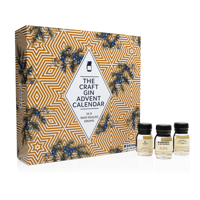 The Craft Gin Advent Calendar | 24*30ML | By DRINKS BY THE DRAM at CaskCartel.com