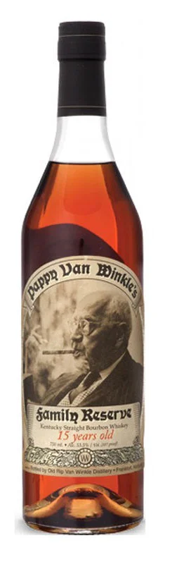 Pappy Van Winkle 15 Year Old 2009 100% Stitzel-Weller Straight Bourbon Whiskey