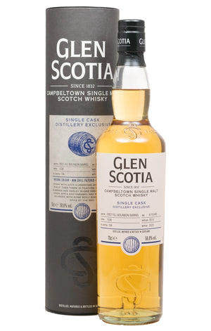 Glen Scotia 2015 8 Year Old Single Cask 1st Fill Bourbon Barrel Single Malt Scotch Whisky | 700ML at CaskCartel.com