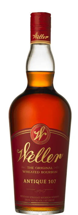 W.L. Weller Antique 107 Wheated Bourbon Whiskey | 1L CaskCartel.com