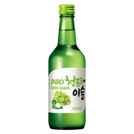 Jinro Green Grape Soju | 375ML at CaskCartel.com